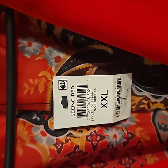 INC CONCEPTS RED VELVET SPORT GOLD xxl - Picture 2 of 8